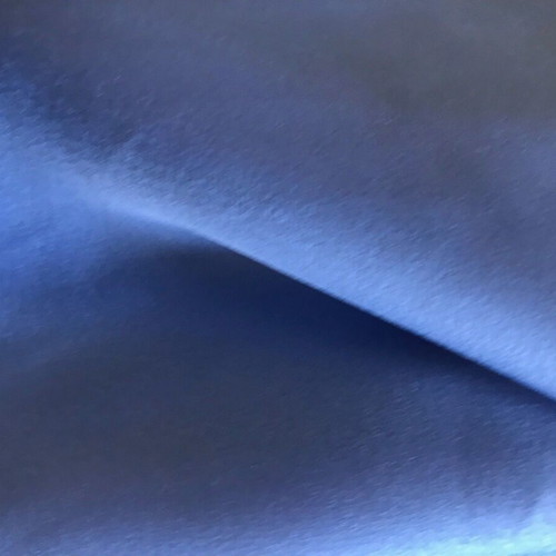 Satin maxi skirt in ciel, like new