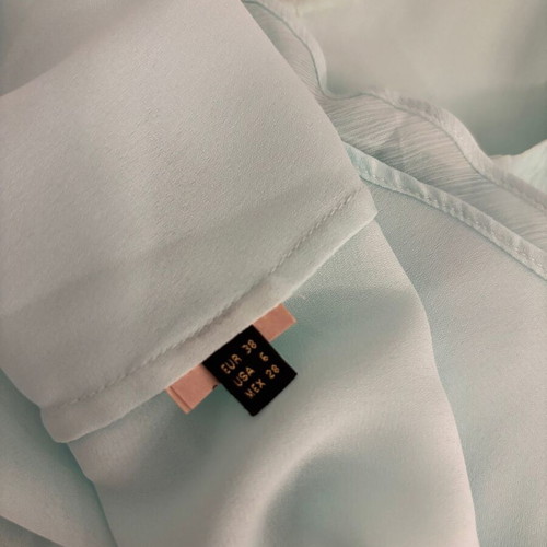 Massimo Dutti summer blouse mint size M, like new