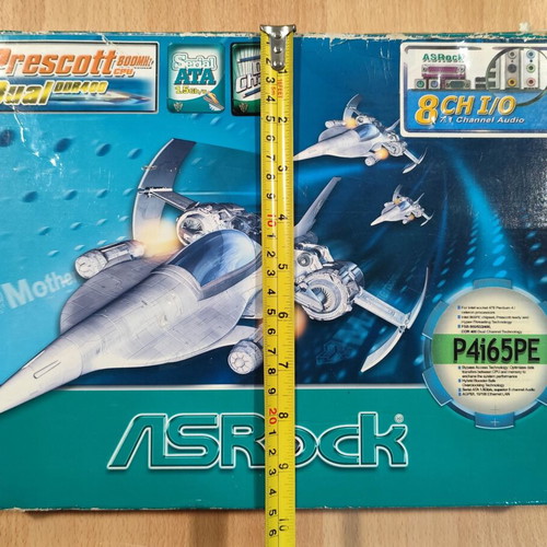ASRock P4i65PE motherboard like new with box