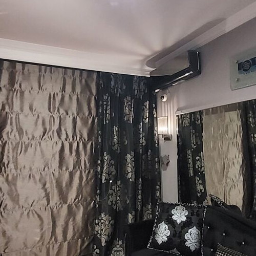 Custom Made ceiling light with 4 adjustable spotlights
