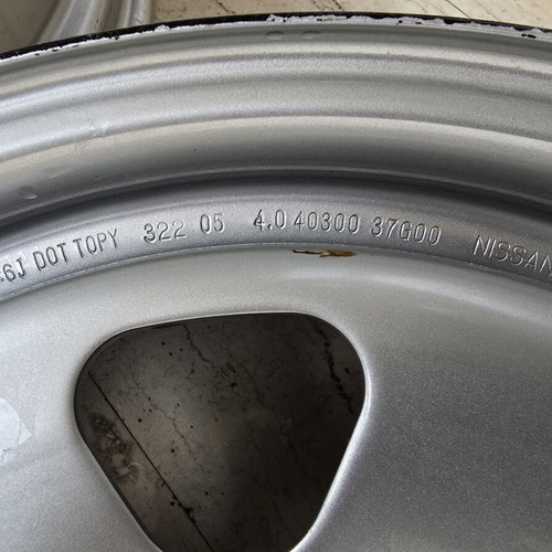 Metal rims set J16 x 6J used, pack of 4, 6 holes