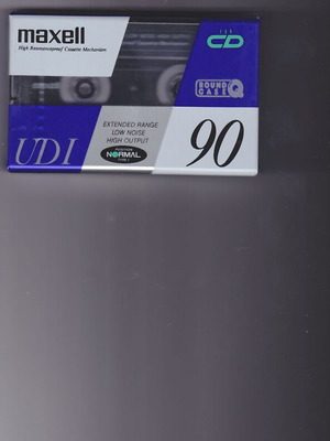 Maxell UDI 90 κασέτα καινούργια, σφραγισμένη