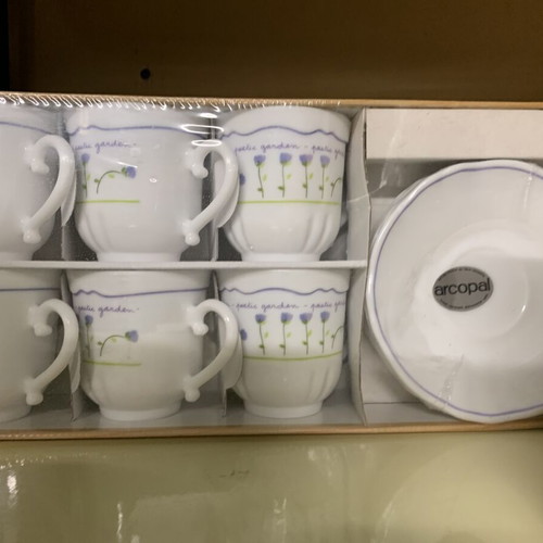Luminarc Coffee Cups Set of 6 New