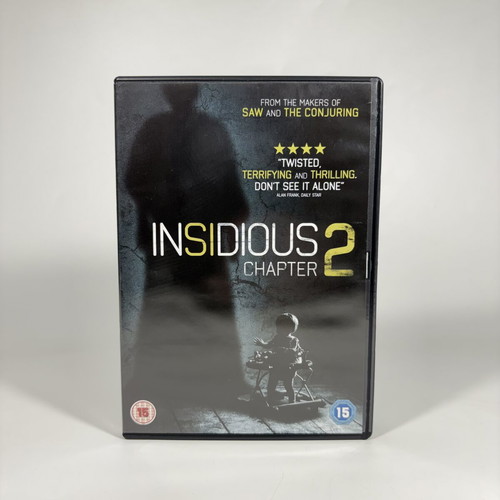 Insidious Chapter 2 DVD used with English subtitles