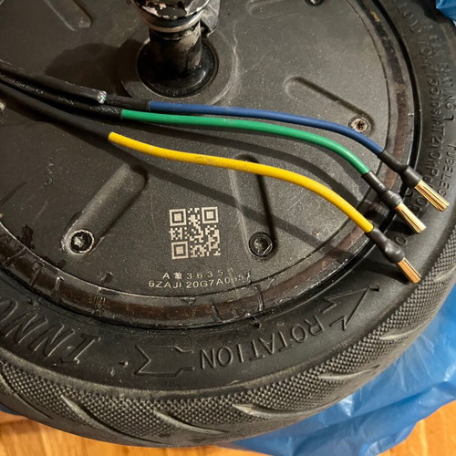 Segway G30 Gen1 motor used with Statorade and Ferrofluid