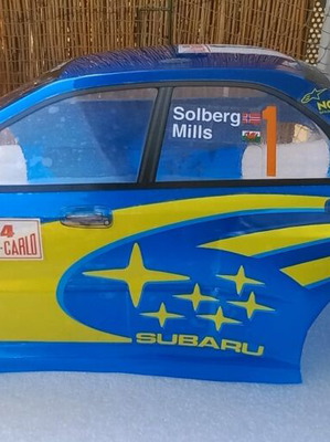 Lexan Subaru Impreza 2004 WRC καινούργιο 1/10 κλίμακα χωρίς τρύπες