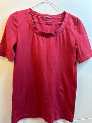 Wolford dark pink short-sleeve shirt size L used