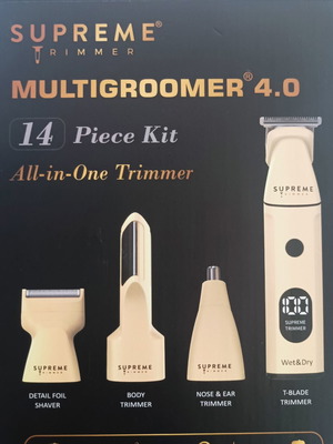 Supreme Multigroomer 4.0 καινούργιο, πολυλειτουργικό τρίμερ