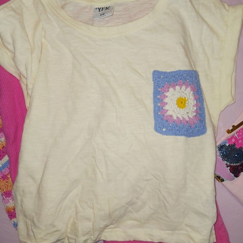 Pack of children's clothes, size 7-8 years, pink