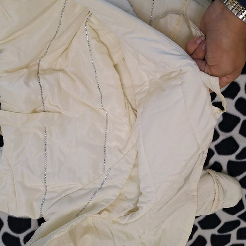 Blumarine baby infant outing suit like new with crystals