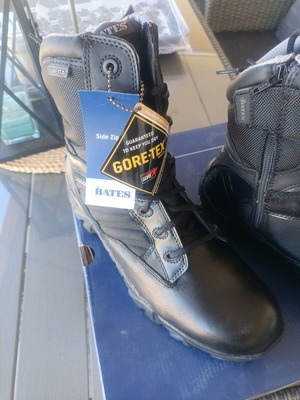 Bates GX-8 Gore-Tex ανδρικά μποτάκια με πλαϊνό φερμουάρ, μέγεθος 44