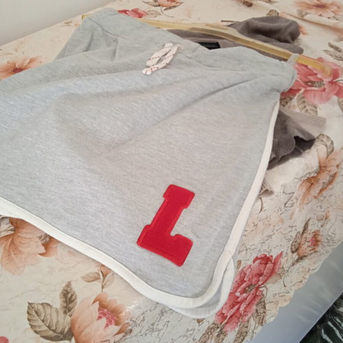 H&M skirt gray like new