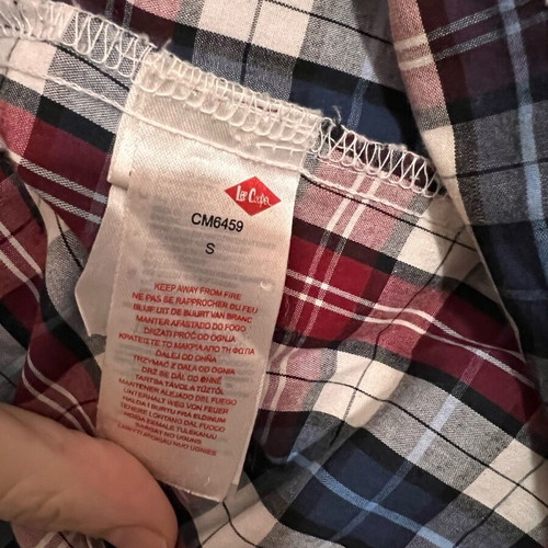 Lee Cooper men's checked shirt size Small like new