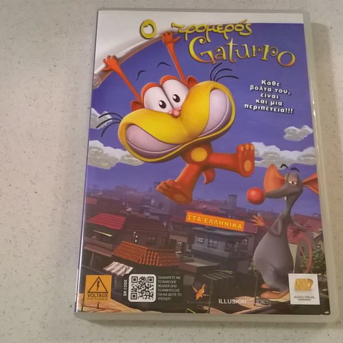DVD O Tromeros Gaturro used in very good condition