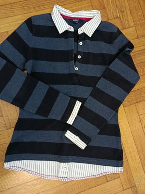 Gant Woman Polo like new, black and blue, size S