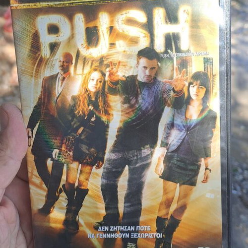 Push DVD used, action adventure social genres, subtitles