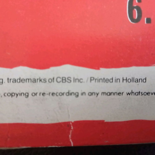 The Clash Sandinista 3LP used, Dutch edition
