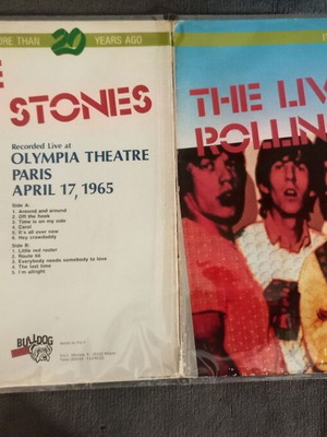 The Rolling Stones Live Paris 1965 LP μεταχειρισμένο, rock