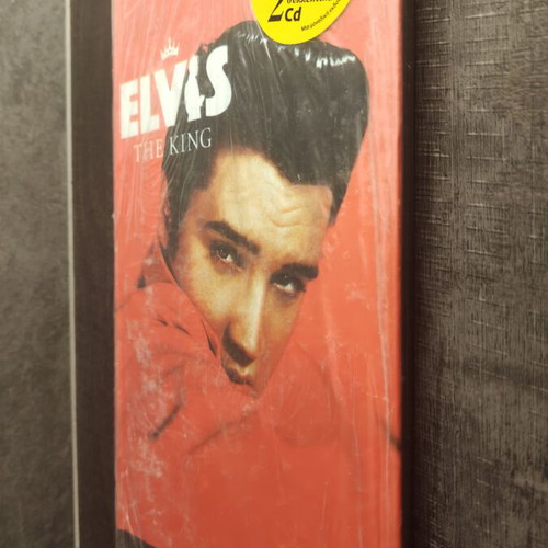Elvis The King book and 2 CDs new, jazz