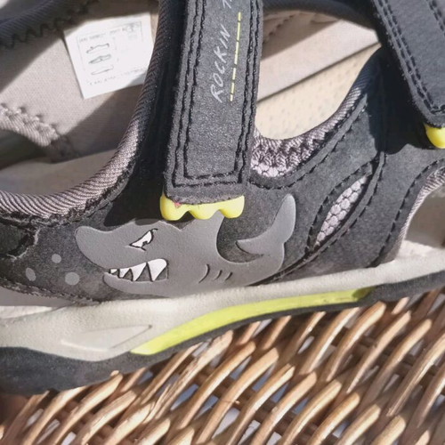 Lupilu summer shoe for boys No 26 like new, gray sandals
