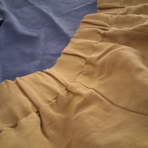 Moutaki yellow shorts size L, like new, SS 2025 collection