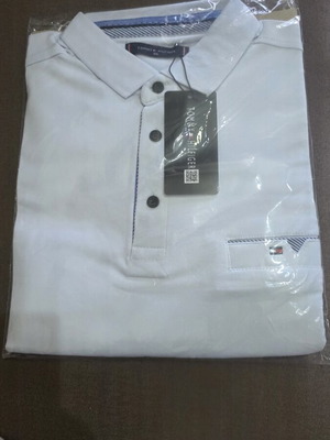 Tommy Hilfiger Polo short sleeve shirt white 3XL