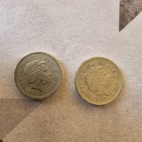 British coins used