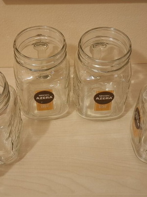 Nescafe Azera glass mugs set of 4