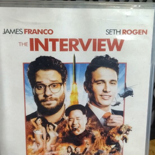 The Interview DVD like new, comedy with subtitles
