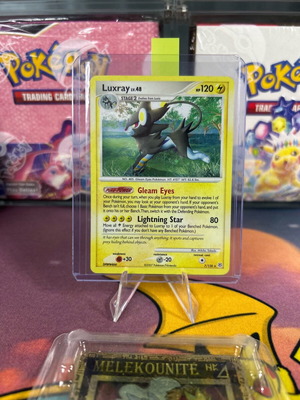 Pokemon card Luxray holographic diamond&pearl set μεταχειρισμένο