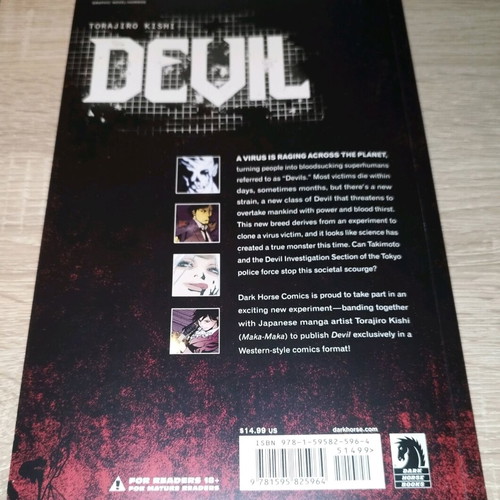 Devil comic like new in English