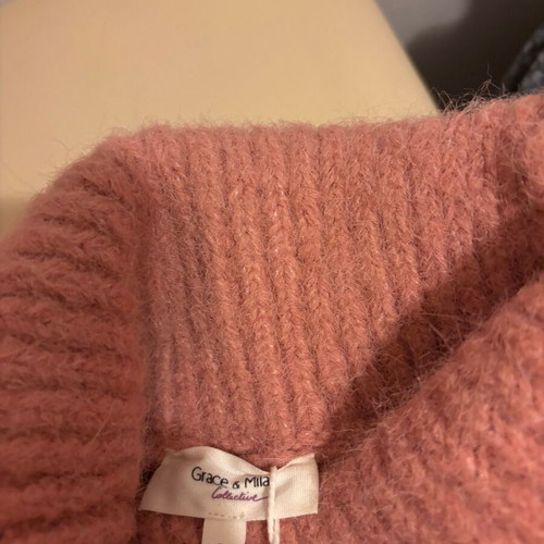 Grace & Mila sleeveless pullover new pink, size S