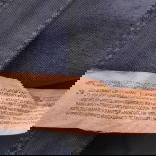 Core denim παντελόνι Zara σαν καινούργιο, No40 μπλε