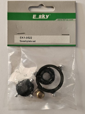 E-Sky EK1-0522 Swashplate Set like new for Belt CP RC Helicopter