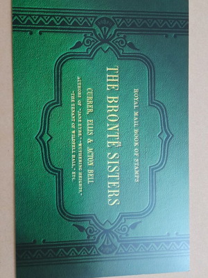 UK Booklet Stamps The Bronte Sisters new