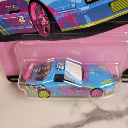Hot Wheels Mazda RX7 FC Pandem Blue Premium Silhouettes new