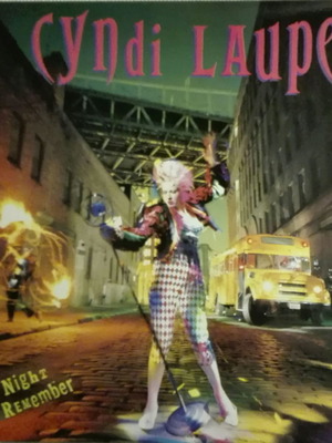 Cindy Lauper A Night To Remember vinyl used, pop