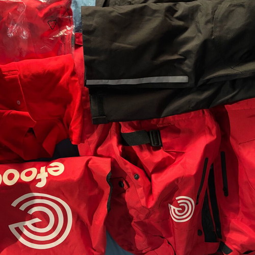 Efood clothes new unworn, jacket, vest, 2XL shirts, XL pants