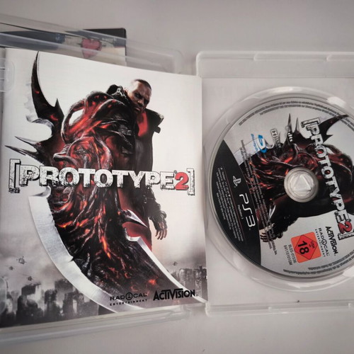 Prototype 2 Special Edition Paper Sleeve PS3 Game used