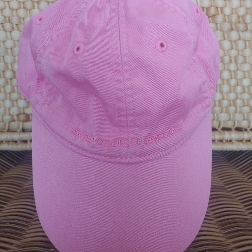 United Colors of Benetton kids pink jockey cap used