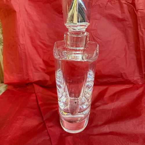 Sevres crystal decanter 30 cm like new