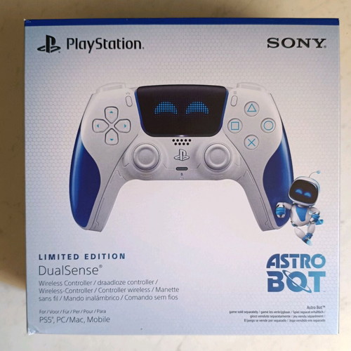 DualSense Astro Bot Limited Edition PS5 controller new, sealed