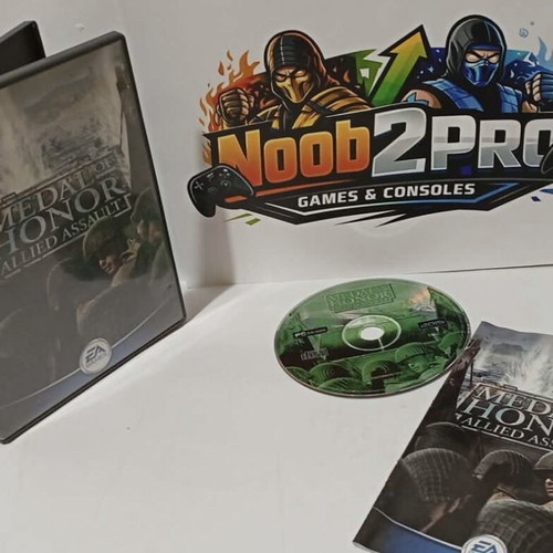 Medal of Honor Allied Assault PC game used, WWII shooter classic