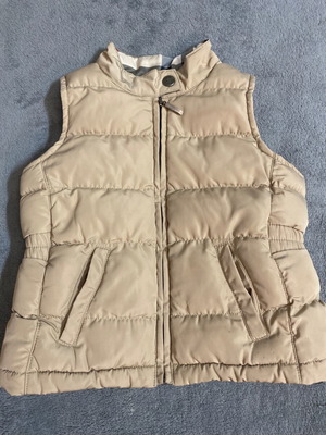 Burberry Παιδικό Αμάνικο Μπουφάν Μεταχειρισμένο Μπεζ 2 Ετών 92 cm