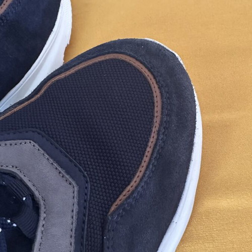 Massimo Dutti men's sneakers like new, real suede, blue and brown