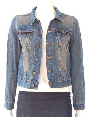 Divided denim jacket like new, size S