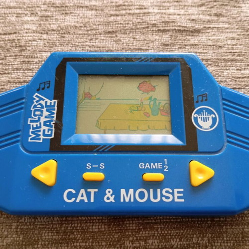 Melody Game Cat & Mouse and Classic LCD Handheld Games set