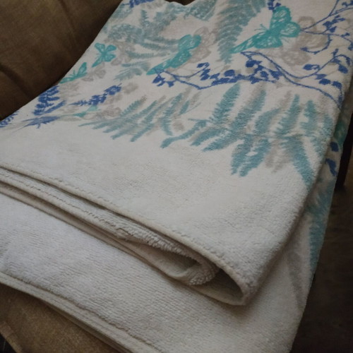 Bath towel used