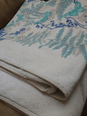 Bath towel used
