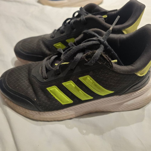 Adidas athletic shoes used, size 36.5